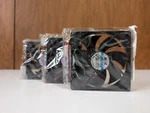 Lot Of 3 Bok Brushless Dc Fan Model: BDL12025S. Fixed Price $18.00.