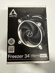 Open Box Arctic Freezer 34 Esports Duo Tower Cpu Cooler Bionix P-series Fans Pc. Fixed Price $29.99.