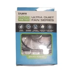 New Zalman 92MM Case Fan Fluid Dynamic Bearings Clear Ultra Quiet Series 1500RPM. Fixed Price $23.00.