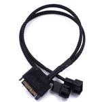 Opsfalcon Pack Sata To X 2-PIN Pc Case Fan Power Adapter Cable Black. Fixed Price $9.73.