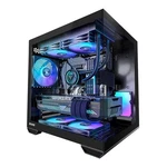 Okinos Mirage Mini-tower Case Micro-atx, Itx Gaming 5 Slot Pcie 240MM Black. Fixed Price $58.99.