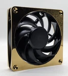 Alphacool Apex Stealth Metal Power Fan, 3000 Rpm, Gold, 120MM, Brand New. Fixed Price $21.00.