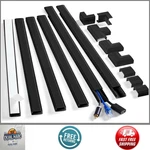 Black Cord Cover Wall Kit 94.5IN Cable Raceway Concealer Wire Hider Tv Mount. Fixed Price $14.65.