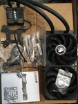 Lepa Aqua Changer 240 Cpu Cooler. Fixed Price $50.00.