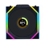 Lian 12SLLCD1W1B Wireless 120MM Argb Case Fan 1.6" Single Black. Fixed Price $67.66.