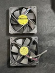 2X 120MM Case Fans Yate Loon D12BL-12 + Adda AD1212HB-A73GL Tested Working. Fixed Price $8.99.