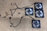 Mint Argb Montech Fans 3 140MM Front And 120MM Rear X5. Fixed Price $26.99.