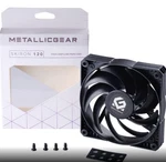 Lot Of Metallicgear Skiron MG-F120P Bbk Non-led Case Fan. Fixed Price $19.99.