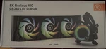 5 Ekwb Nucleus Aio CR360 Lux D-rgb Liquid Cpu Cooler Black Intel Amd Multicolor. Fixed Price $110.00.