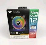 Thermaltake Riing 12 Rgb High Static Pressure Radiator Fan, 3-PACK. Fixed Price $65.00.