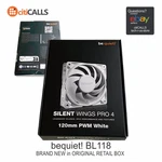 Quiet! BL118 SILENT-WINGS-PRO-4 120MM Pwm 6-POLE Motor Fan Fdb Bearing White. Fixed Price $45.73.
