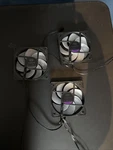 3X Cooler Master Sickleflow 120 Fans Non Led 650-1800RPM. Fixed Price $9.97.