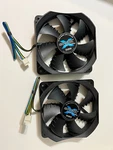 2X Zalman Performa+ 120MM Fan Case Radiator 4 Pin Pwm 12V 0.20A,ORIGIN. Fixed Price $18.99.