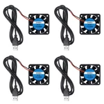 Dweii 4-PACK 40MM X 10MM Dc 5V Usb Brushless Cooling Fan 4010. Fixed Price $13.58.