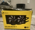 Corsair H100I Rgb Pro Xt Liquid Cpu Cooler Black Multicolor Fans. Fixed Price $79.50.