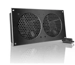 Infinity Airplate S7, Quiet Cooling Fan System 12" With Dual 120, Black. Fixed Price $30.99.