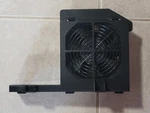 Genuine Dell Xps 710 Computer Case Fan With Housing AFC1212DE Complete Assembly. Fixed Price $10.00.