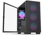 Montech Air 100 Argb Micro-atx Tower With Four Fans Pre Installed, Ultra-mi. Fixed Price $71.99.