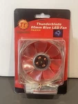 Thermaltake Thunderblade 80MM Blue Led Sleeve Case Fan. Fixed Price $9.49.