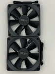 Nzxt RF-AP120-FP 120MM Fluid Dynamic Bearing Black Case Fans 2-PACK. Fixed Price $22.00.