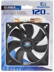 New Kingwin CF-012LB 120MM 12CM Black Case Fan Silent Descktop Computer. Fixed Price $94.99.