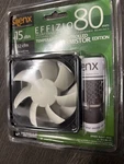 Silenx EFX-08-15T 80MM Silent Computer Thermistor Fan.. Fixed Price $9.50.