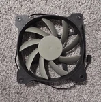 Corsair 120MM Case Fan A1225L12S-2 12VDC (3-PIN). Fixed Price $5.00.