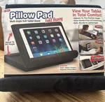 Ontel Pillow Pad Fold Away Tablet Holder Multi-angle Compact. Fixed Price $24.99.