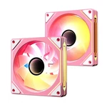 Vetroo Pink LR120 Reverse Fan Blade Infinite Mirror Pc Mm Argb. Fixed Price $22.99.