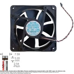 Fan Axial Muffin Cooling Dc 12V 120MM 120X120X38 Jmc Datech 1238-12HBTA 1.50A. Fixed Price $14.00.