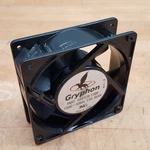 Gryphon GAA1238-115BB Cooling Fan, 115VAC, 50/60HZ, 0.30A, 29/24W Used. Fixed Price $12.82.