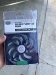 Cooler Master Sickle Flow (green) 120MM 2000 Rpm Fan (pair). Fixed Price $20.00.