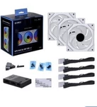 Lian Uni Fan Sl-infinity Wireless 120 Rgb White Case 3-PACK. Fixed Price $60.00.