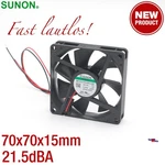 21.5DB Very Quiet Cooler Fan 70MM 70X70X15MM Sunon ME70151V3 12V. Fixed Price $14.99.
