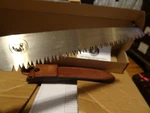 Knives Of Alaska 13" Oa Wood Saw SK5 Stainless Blade Nonslip Rubber Handle Sh. Fixed Price $77.39.