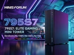 Minisforum 795S7 Pc Amd RYZEN9 7945HX + Intel Wifi, Barebone No Ram Ssd. Fixed Price $599.00.