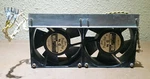 Tobishi Kosan Prince U12CK Cooling Fans (2) 230VAC 15/14W Fastshipping. Fixed Price $45.00.