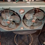 Mid 50'S Ge Suitcase Dual Reversible Fan.. Fixed Price $310.00.