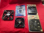 4) Kingwin/rosewill 120MM & 1) Coolermaster 140MM Case Fans. Fixed Price $10.00.