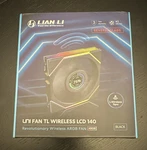 Lian Uni Fan Tl Wireless Lcd 140MM Reverse Blade Argb Black 1600RPM. Fixed Price $19.75.