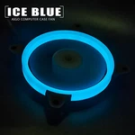 2 Pcs Blue Halo Led 140MM Computer Case Cooling Ring Clear Quite Fan Cooler. Fixed Price $15.99.