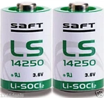 Saft 3.6V 1/2 Aa Lithium Batteries. Fixed Price $15.49.