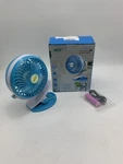 Usb Rechargeable Mini Cooling Fan MED-198 White/blue. Fixed Price $29.66.