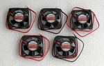 Lot Of Sunon 40MM Fans 5V Dc Bare 12" Leads 40X10MM KDE0504PFS2-8. Fixed Price $14.99.