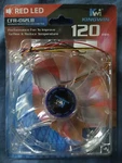 Kingwin CFR-012LB 120 X Mm Long Life Bearing Red Led Case Fan Nos Never Used. Fixed Price $5.69.