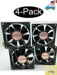 4-PACK: New Evercool High Speed 80MM 3PIN 5V Dc Ball Bearing Cooling Case Fan. Fixed Price $29.00.