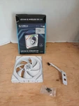 Lian Uni Fan Wireless 120 Oem Box & Cable White 12SL1W1W Untested Complete. Fixed Price $12.99.