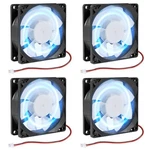 4PCS 80MM/3.15INCH For Dc Fan 5V Computer Case 80X80X25MM 2PIN. Fixed Price $14.99.