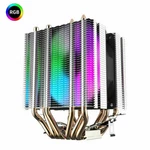 Cpu Air Cooler 6 Pipes Twin-tower Heatsink With 90MM Rainbow Led Fans Aigo. Fixed Price $35.99.