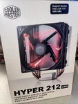 Cooler Master Hyper 212 Led Amd Intel Cpu 1600RPM 66CFM 120MM Red Fan. Fixed Price $99.99.
